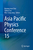Proceedings of the 15th Asia Pacific Physics Conference