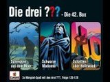 Die drei ??? - Die 42. Box. Box.42, 3 Audio-CDs: Folgen 126, 127, 128. Schrecken aus dem Moor; Schwarze Madonna; Schatten über Hollywood