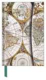 Antique Maps 2025 - Diary - Buchkalender - Taschenkalender - 10x15: Magneto Diary