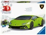 Ravensburger 3D Puzzle 11559 Lamborghini Huracán EVO - Verde - 108 Teile - Das berühmte Fahrzeug als 3D Puzzle Auto: Erleben Sie Puzzeln in der 3. Dimension