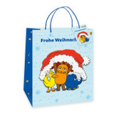 Trötsch Die Maus 3D-Geschenktasche Weihnachten medium: Tragetasche Papiertüte Geschenktüte Henkeltasche