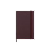 Moleskine 2024 12-month Weekly Pocket Hardcover Notebook: Burgundy Red