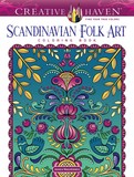 Creative Haven Scandinavian Folk Art Coloring Book