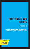 California Slavic Studies, Volume VIII