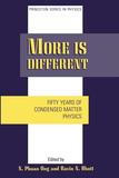 More is Different: Fifty Years of Condensed Matter Physics