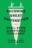 Becoming Great Universities: Small Steps for Sustained Excellence