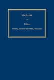 ?uvres compl?tes de Voltaire (Complete Works of Voltaire) 148: Tables
