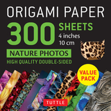 Origami Paper 300 Sheets Nature Photo Patterns 4