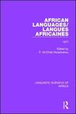 African Languages/Langues Africaines: Volume 3 1977