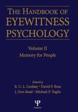 Handbook Of Eyewitness Psychology 2 Volume Set: Memory for Events