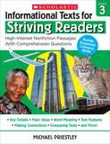 Informational Texts for Striving Readers: Grade 3: High-Interest Nonfiction Passages with Comprehension Questions