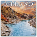 Iceland - Island 2024 - 16-Monatskalender: Original Avonside-Kalender [Mehrsprachig] [Kalender]