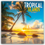 Tropical Islands - Tropische Inselparadiese 2024 - 16-Monatskalender: Original Avonside-Kalender [Mehrsprachig] [Kalender]