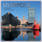 Liverpool 2024 - 16-Monatskalender: Original The Gifted Stationery Co. Ltd [Mehrsprachig] [Kalender]