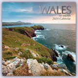 Wales 2024 - 16-Monatskalender: Original The Gifted Stationery Co. Ltd [Mehrsprachig] [Kalender]
