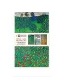 Klimt Landscapes Set of 3 Mini Notebooks: Unser beliebten Mini-Notizbücher im 3er-Pack mit flexiblen, künstlerisch gestalteten Einbänden mit jeweils unterschiedlichen Motiven des Künstlers