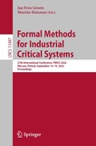 Formal Methods for Industrial Critical Systems: 27th International Conference, FMICS 2022, Warsaw, Poland, September 14?15, 2022, Proceedings