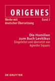 Die Homilien zum Buch Levitikus