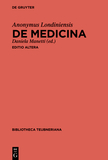 De medicina: Editio altera