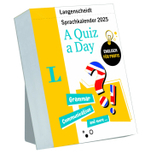 Langenscheidt Sprachkalender Englisch A Quiz a Day 2025: Tagesabreißkalender