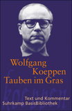 Tauben im Gras: Text und Kommentar