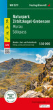 Naturpark Zirbitzkogel-Grebenzen, Wander-, Rad- und Freizeitkarte 1:50.000, freytag & berndt, WK 0211: Murau - Sölkpass, mit Infoguide, GPX Tracks, wasserfest und reißfest