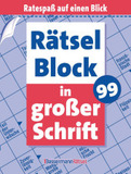 Rätselblock in großer Schrift. Bd.99