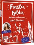 Fensterbilder malen mit dem Kreidemarker - White Christmas: Mit Anleitung, 6 XXL-Vorlagen-Postern und original edding 4090 Kreidemarker (weiß)