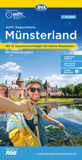 ADFC-Regionalkarte Münsterland, 1:75.000, mit Tagestourenvorschlägen, reiß- und wetterfest, E-Bike-geeignet, mit Knotenpunkten, GPS-Tracks-Download: Mit der 100-Schlösser-Route