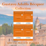 Gustavo Adolfo Bécquer Collection (books + 4 audio-CDs) - Ilya Frank's Reading Method, m. 4 Audio-CD, m. 4 Audio, m. 4 Audio, 4 Teile: Learning, refreshing and perfecting Spanish by having fun reading