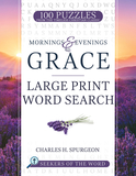 Mornings and Evenings of Grace: Large Print Word Search