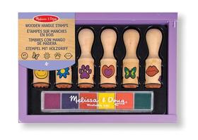Wooden Handle Stamp Set