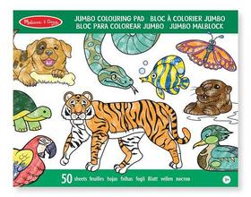 Jumbo Colouring Pad - Animals Jumbo Colouring Pad - Animals