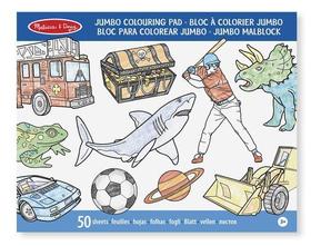 Jumbo Colouring Pad - Blue Jumbo Colouring Pad - Blue