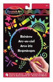 Scratch Art Sheets: Rainbow Scratch Art Sheets: Rainbow