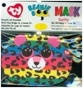 Ty Dotty Leopard Face Mask Ty Dotty Leopard Face Mask