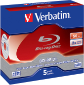 VERBATIM Blu-Ray BD-RE DL 50GB 2x 5er JewelCase VERBATIM Blu-Ray BD-RE DL 50GB 2x 5er JewelCase