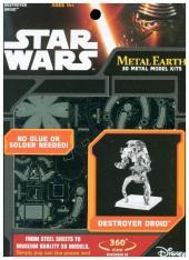Metal Earth: STAR WARS Destroyer Droid: Steel Model Kit Metal Earth: STAR WARS Destroyer Droid: Steel Model Kit