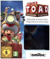 Wii U Captain Toad, Treasure Trackter, 1 Nintendo Wii U-Spiel + amiibo Figur Wii U Captain Toad, Treasure Trackter, 1 Nintendo Wii U-Spiel + amiibo Figur