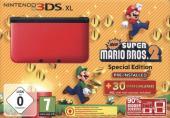 Nintendo 3DS XL Red + Schwarz, Konsole mit New Super Mario Bros. 2, Nintendo 3DS-Spiel Nintendo 3DS XL Red + Schwarz, Konsole mit New Super Mario Bros. 2, Nintendo 3DS-Spiel
