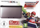 Nintendo 3DS XL Black / Silver + Mario Kart 7, Nintendo 3DS-Spiel, Limited Edition