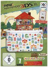 New Nintendo 3DS XL Konsole + Animal Crossing Happy Home Designer, Konsole + Nintendo 3DS-Spiel New Nintendo 3DS XL Konsole + Animal Crossing Happy Home Designer, Konsole + Nintendo 3DS-Spiel