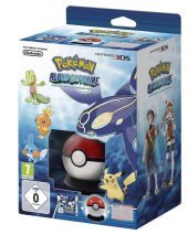 Pokemon Alpha Saphire, 1 Nintendo 3DS-Spiel + Pokeball Cardcase Pokemon Alpha Saphire, 1 Nintendo 3DS-Spiel + Pokeball Cardcase