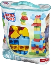 Mega Bloks Bausteinebeutel Medium Grundfarben: 60 Teile Mega Bloks Bausteinebeutel Medium Grundfarben: 60 Teile