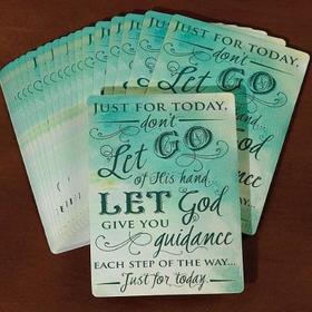 Let Go, Let God Prayer Card Let Go, Let God Prayer Card