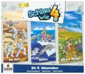 Schlau wie Vier - 3er Wissens-Box. Box.2, 3 Audio-CD: Folgen 4-6 Schlau wie Vier - 3er Wissens-Box. Box.2, 3 Audio-CD: Folgen 4-6