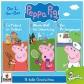 Peppa Pig Hörspiele, 3er Box, 3 Audio-CD, 3 Audio-CD: Folgen 4-6 Peppa Pig Hörspiele, 3er Box, 3 Audio-CD, 3 Audio-CD: Folgen 4-6