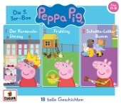 Peppa Pig Hörspiele - 3er Box. Box.5, 3 Audio-CD: Folgen 13,14,15 Peppa Pig Hörspiele - 3er Box. Box.5, 3 Audio-CD: Folgen 13,14,15