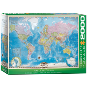 EuroGraphics Map of the World EuroGraphics Map of the World
