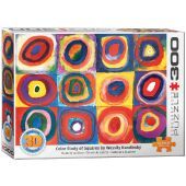 3D - Farbstudie Quadrate von Wassily Kandinsky (Puzzle) 3D - Farbstudie Quadrate von Wassily Kandinsky (Puzzle)